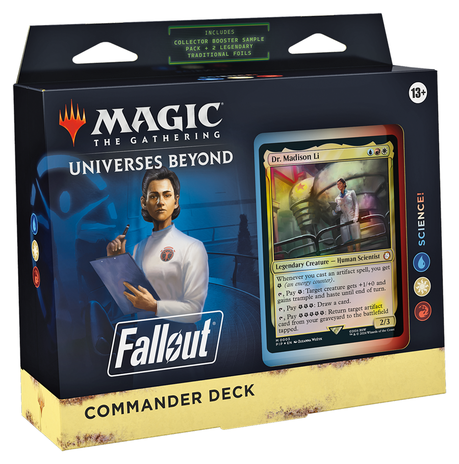 Commander Deck Case - Universes Beyond: Fallout - Universes Beyond: Fallout (Magic: The Gathering)