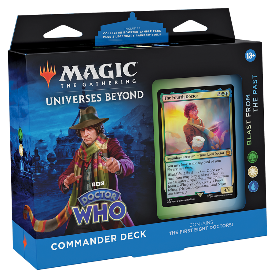 Blast From the Past Commander Deck - Universes Beyond: Doctor Who (Magic: The Gathering)