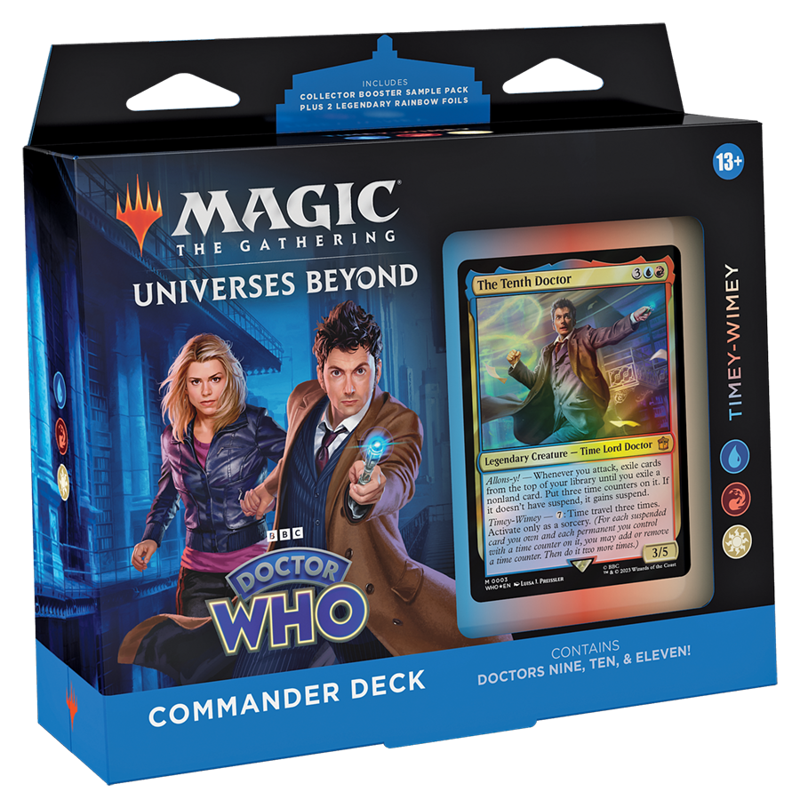 Timey-Wimey Commander Deck - Universes Beyond: Doctor Who (Magic: The Gathering)