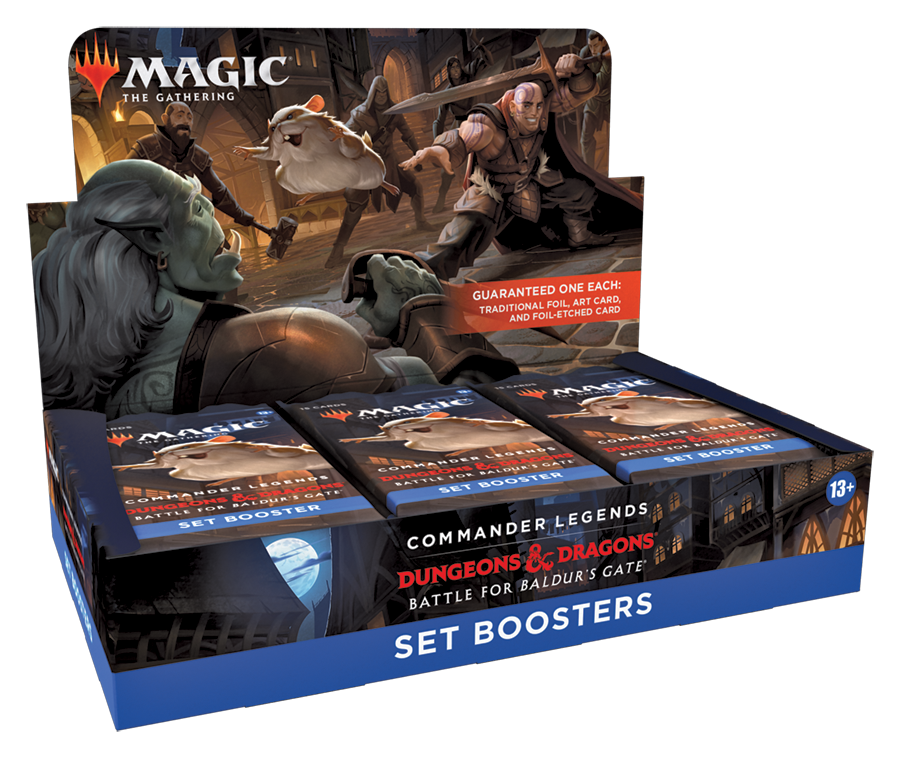 Set Booster Box- Commander Legends: Battle for Baldur's Gate (Magic: The Gathering)